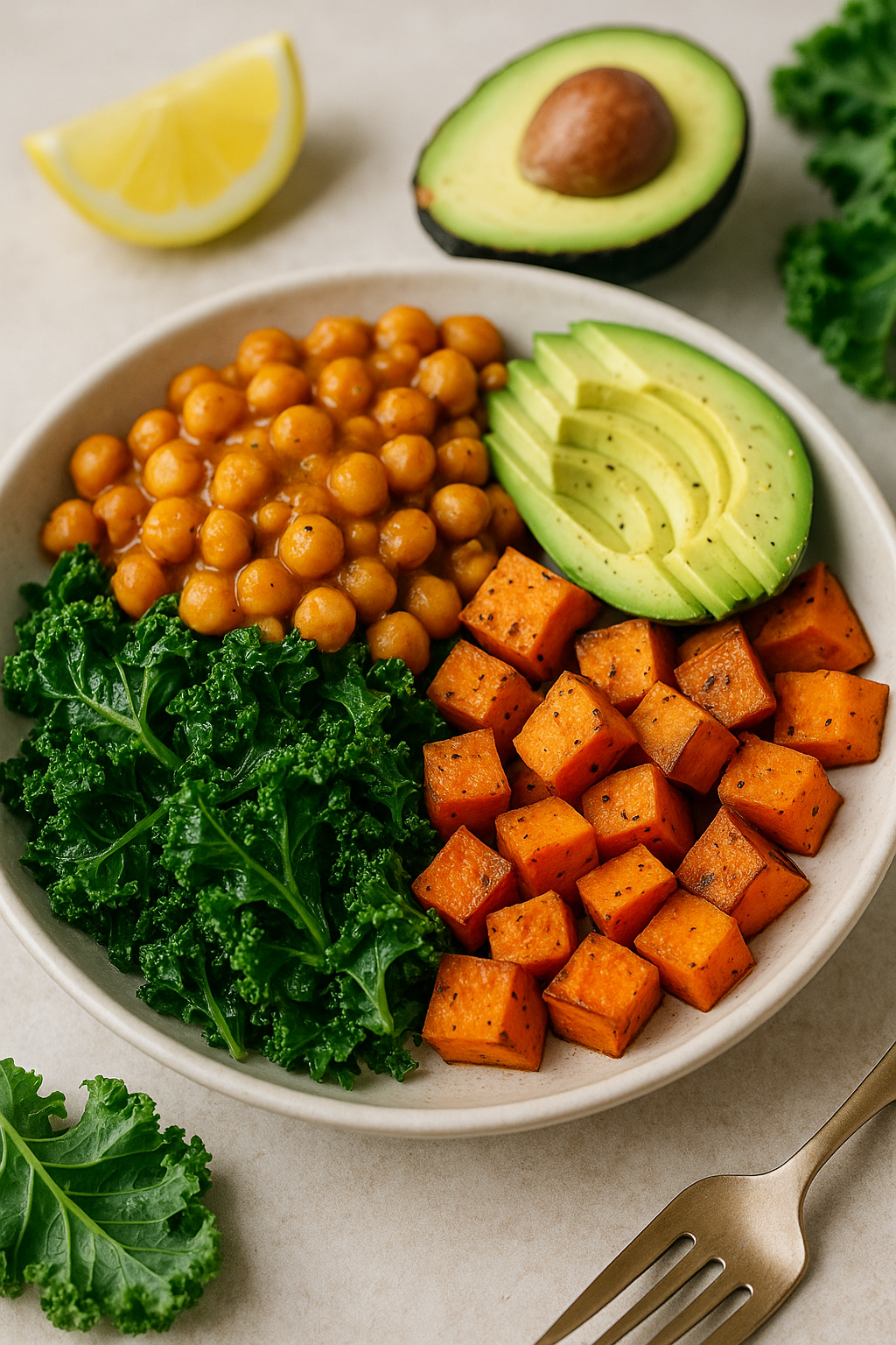 Quinoa & Steamed Greens