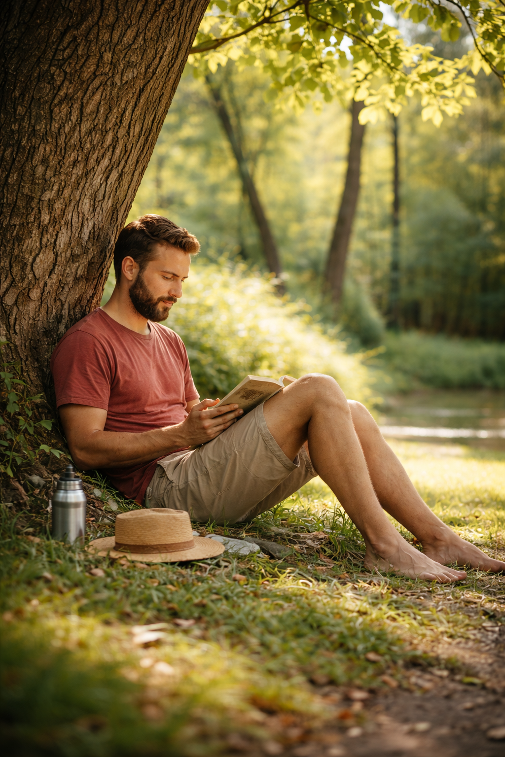 Sunlight, greenery, and human connection to nature